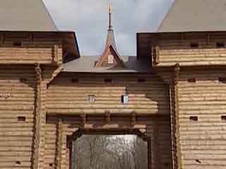 德米特罗夫:  莫斯科州:  俄国:  
 
 Nikolskie gate. Dmitrov's kremlin